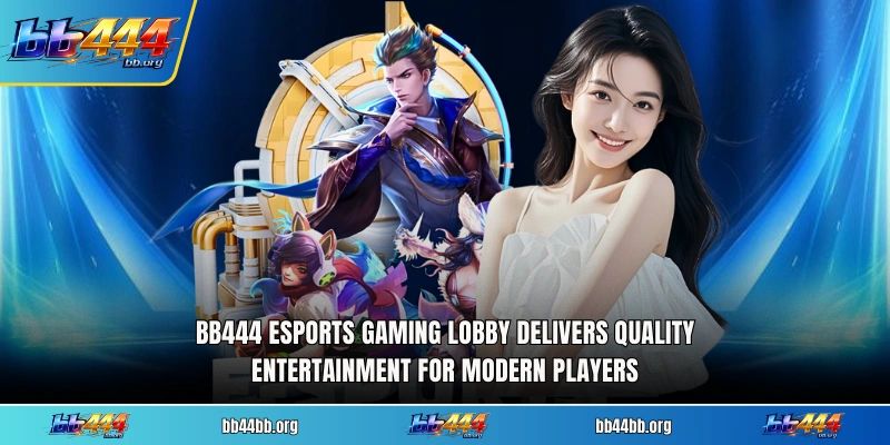 BB444 Esports gaming lobby delivers quality entertainment for modern players
