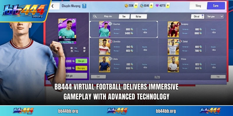 BB444 Virtual Football delivers immersive gameplay with advanced technology