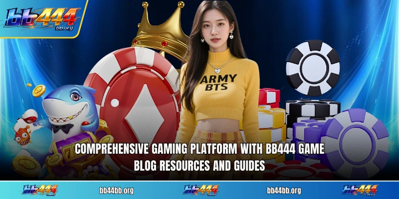 Comprehensive gaming platform with BB444 game blog resources and guides