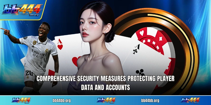 Comprehensive security measures protecting player data and accounts