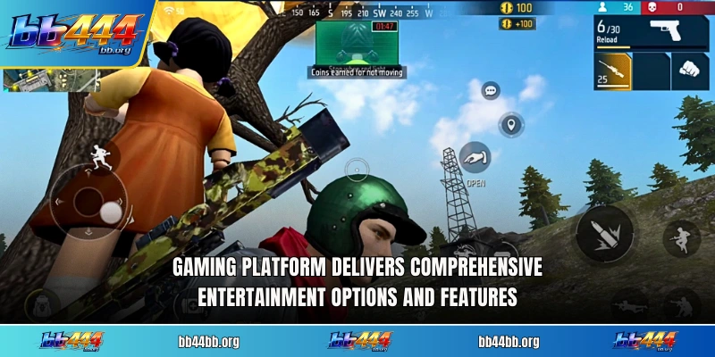 Gaming platform delivers comprehensive entertainment options and features