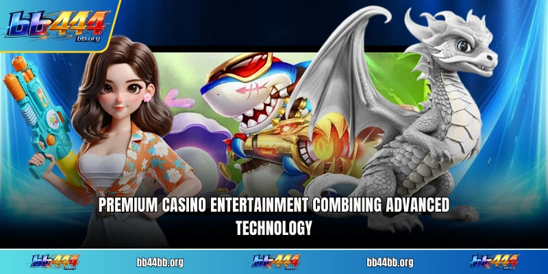 Premium casino entertainment combining advanced technology