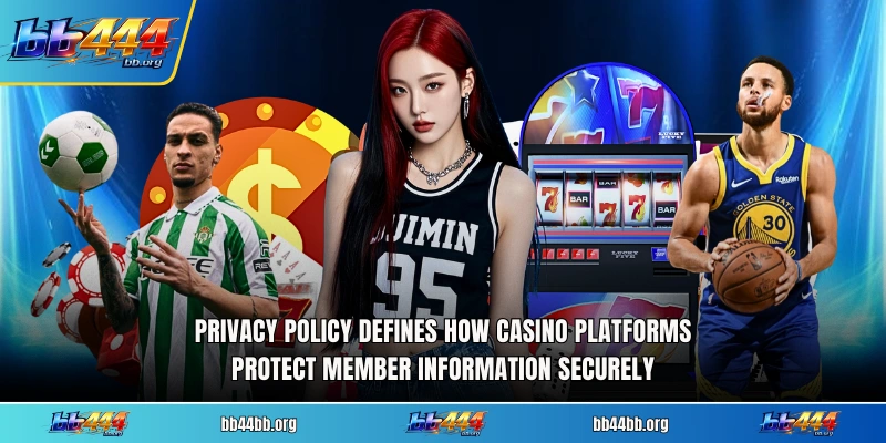 Privacy Policy defines how casino platforms protect member information securely
