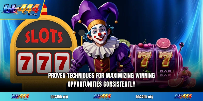 Proven techniques for maximizing winning opportunities consistently