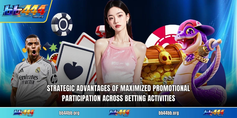 Strategic advantages of maximized promotional participation across betting activities